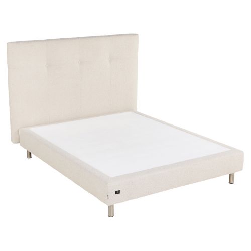 Tête de lit bouclette L.150 cm NUIT FAUBOURG LUTECE crème