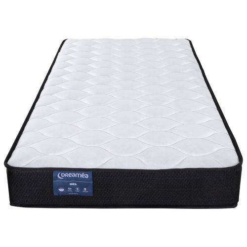 Matelas ressort 90x190 cm DREAMEA MIRA ép.20 cm