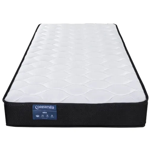 Matelas ressort 90x200 cm DREAMEA MIRA ép.20 cm