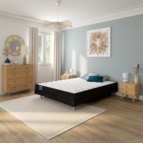 Matelas ressort 160x200 cm DREAMEA MIRA ép.20 cm