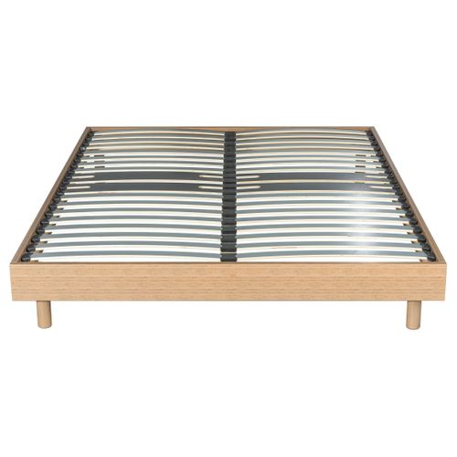 Sommier en kit 160x200 cm EBAC DECOKIT décor chêne moyen