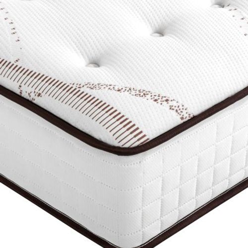 Matelas Mousse 90x190 MOOREA - Hauteur 25 Cm - Soutien Ferme Et Progressif