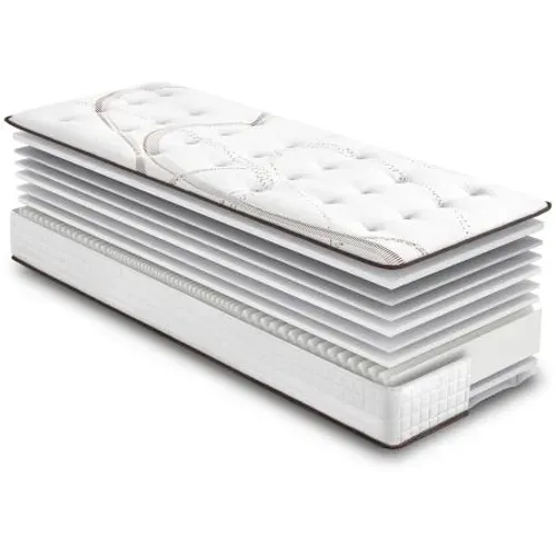 Matelas Mousse 90x190 MOOREA - Hauteur 25 Cm - Soutien Ferme Et Progressif