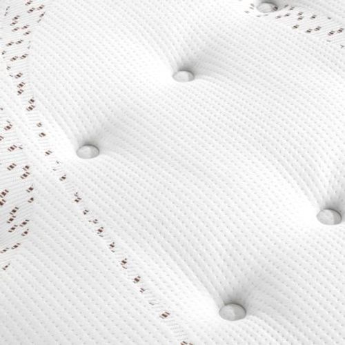 Matelas Mousse 140x190 MOOREA - Hauteur 25 Cm - Soutien Ferme Et Progressif