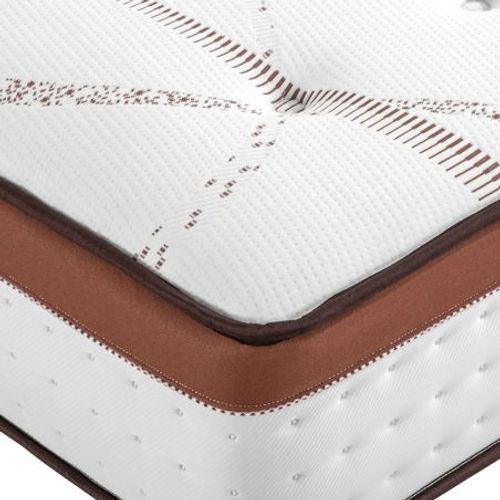 Matelas 90x190 Recif - Ressorts - Hauteur 30 Cm - Soutien Ferme Et Progressif