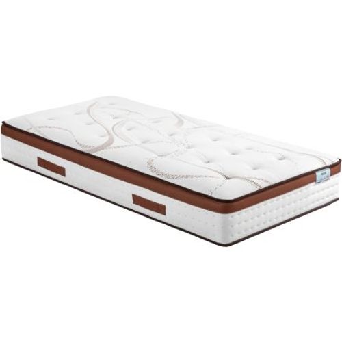 Matelas 90x190 Recif - Ressorts - Hauteur 30 Cm - Soutien Ferme Et Progressif