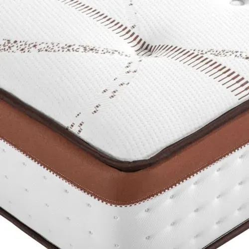 Matelas 140x200 Recif - Ressorts - Hauteur 30 Cm - Soutien Ferme Et Progressif