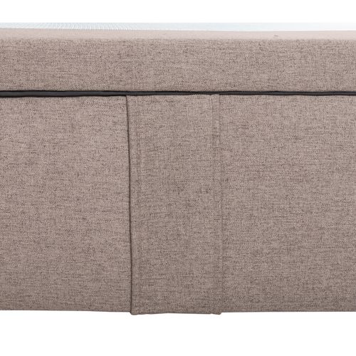 Lit coffre électrique 2x90x200 NUIT FAUBOURG TRIOMPHE 2 anthracite vue détaillée