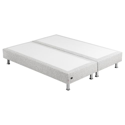 Sommier lattes 2x80x200 cm NUIT FAUBOURG MIRABEAU gris chiné