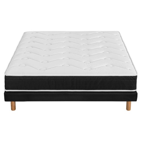Ensemble matelas + sommier DREAMEA DUO VITALITE 140x190 cm