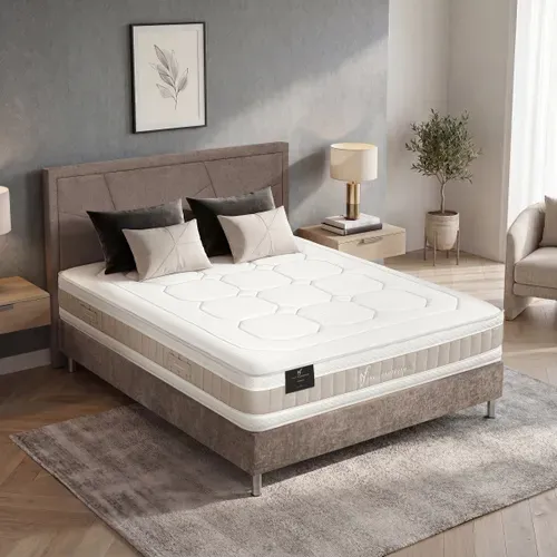 Matelas ressorts 140x190 cm NUIT FAUBOURG SERENITE ép.31 cm vue d'ambiance 1