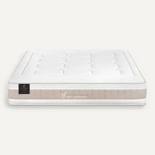 Matelas ressorts 180x200 cm NUIT FAUBOURG SERENITE ép.31 cm vue de face