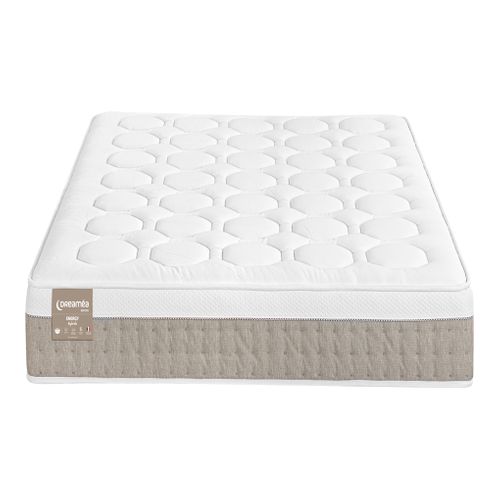 Matelas hybride 90x190 cm DREAMEA EDITION ENERGY ép.26 cm vue de face