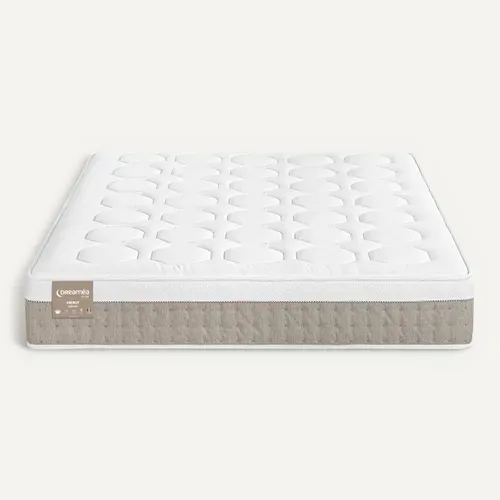 Matelas hybride 140x190 cm DREAMEA EDITION ENERGY ép.26 cm vue de face