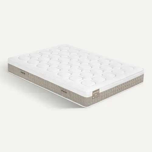 Matelas hybride 140x190 cm DREAMEA EDITION ENERGY ép.26 cm vue 3/4