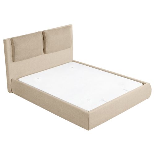 Sommier coffre 160x200 cm NUIT FAUBOURG VOLUPTE lin