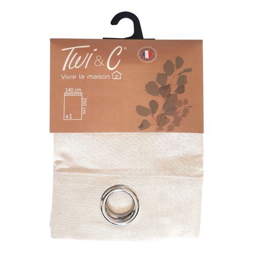 Rideau 140x250 cm CHICAGO Ecru