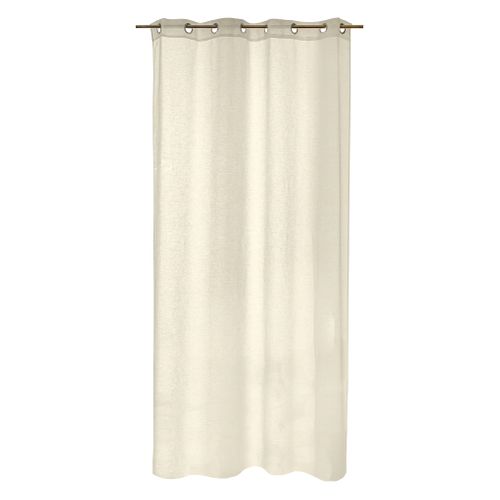 Rideau 140x240 cm ESMERALDA Beige vue de face
