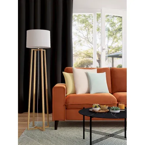 Rideau occultant 140x240 cm ATLANTIC Noir