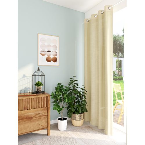 Rideau occultant 140x240 cm ATLANTIC Ivoire