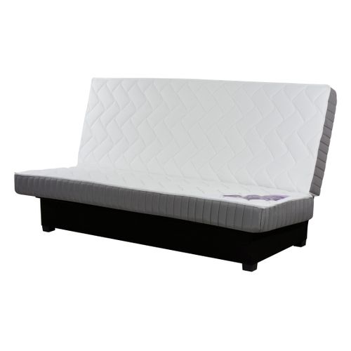 Banquette-lit clic-clac DUNLOPILLO LUNA 35 KG 130 cm sans housse