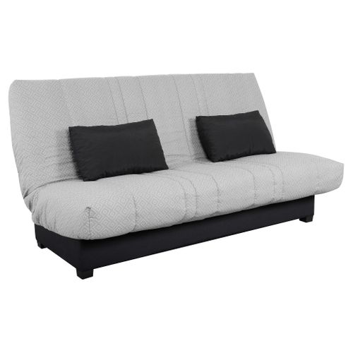 Housse clic-clac 130 cm  Tissu Géométrik gris