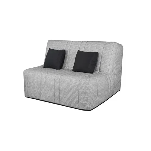 Housse BZ138 Slyde  Tissu Géométrik gris vue de profil