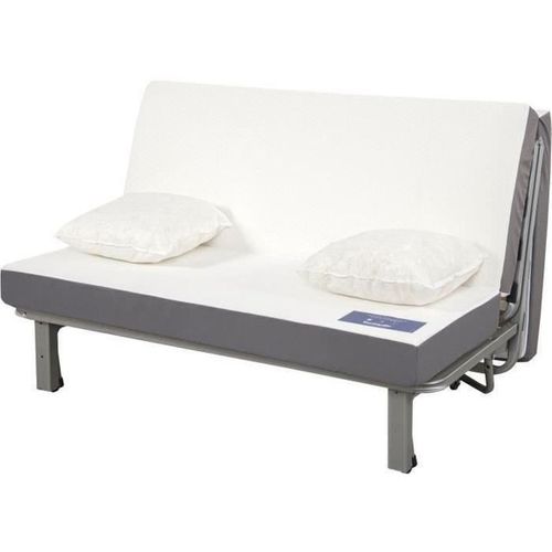 Reveur Banquette BZ 2 Places Convertible, Matelas Slyde 188x138 Cm - Vert