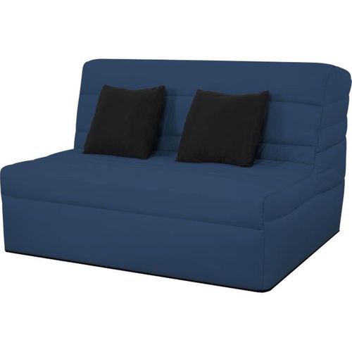 Reveur BZ 2 Places - Matelas Slyde 13 Cm, Housse Déhoussable Pearl Marine