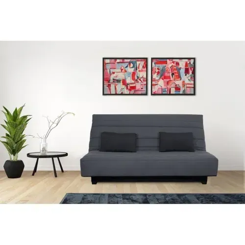 Banquette Clic Clac 2 Places - Gris - Reveur