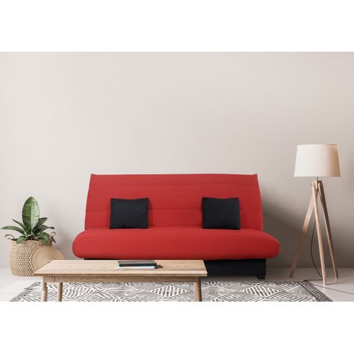 Banquette Clic Clac Cecilia 130 X 190, Pearl Rouge