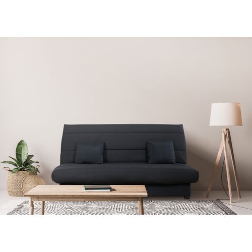 Banquette Clic Clac Cecilia 130 X 190, Pearl Noir