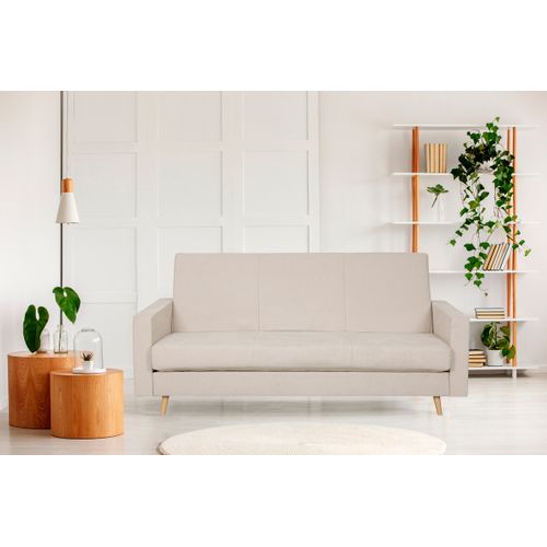 Canapé Clic Clac Premier Cru Beige, Couchage Directe 190 X 120