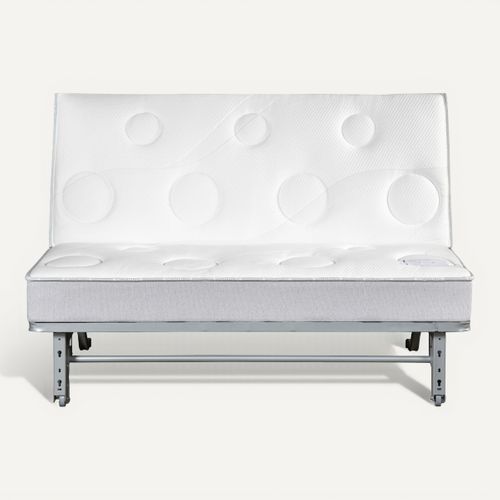 Banquette-lit BZ DOUCEUR tissu velours vert vue de derrière