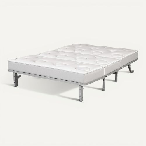 Banquette-lit BZ DOUCEUR tissu velours vert