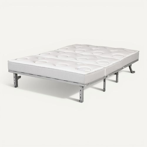 Banquette-lit BZ DOUCEUR tissu velours charbon