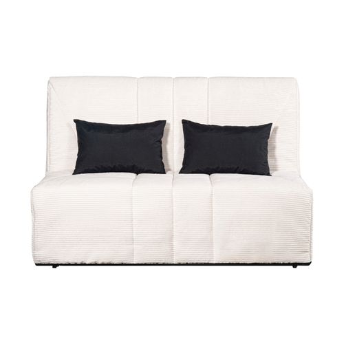 Banquette-lit BZ XL DOUCEUR tissu velours beige