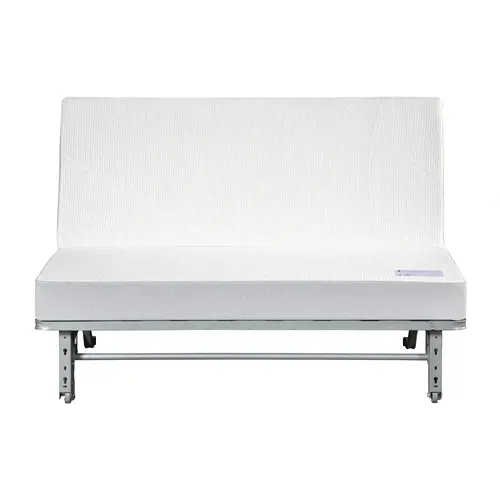 Banquette-lit BZ COCON tissu velours vert vue de derrière