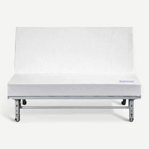 Banquette-lit BZ XL COCON tissu vert vue de derrière