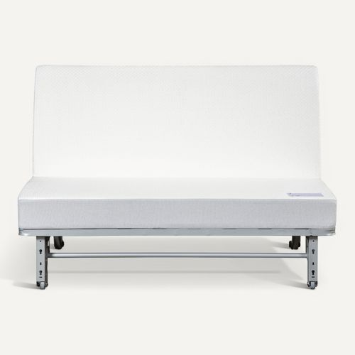 Banquette-lit BZ CARESSE tissu chenillé anthracite vue de derrière