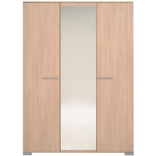 Armoire 3 portes L.139 cm EKKO imitation chêne