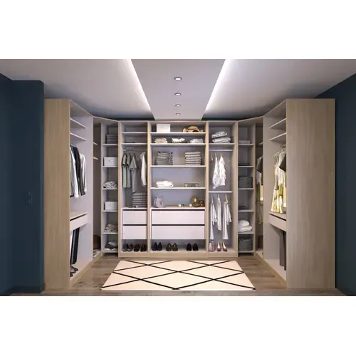 Caisson L50 x P59 x H232 cm Extenso imitation chêne