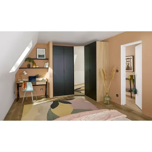 Caisson L50 x P59 x H232 cm Extenso imitation chêne