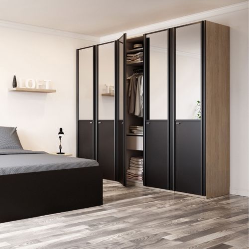 Caisson L50 x P59 x H232 cm Extenso Blanc