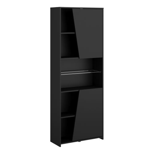 Bibliothèque gamer LED RACER Noire