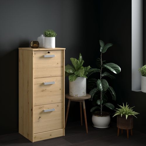 Classeur 3 tiroirs START UP Imitation chêne