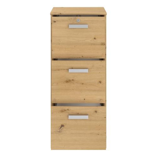 Classeur 3 tiroirs START UP Imitation chêne