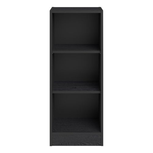 1/2 Bibus 2 tablettes MAYENCE Imitation chêne noir