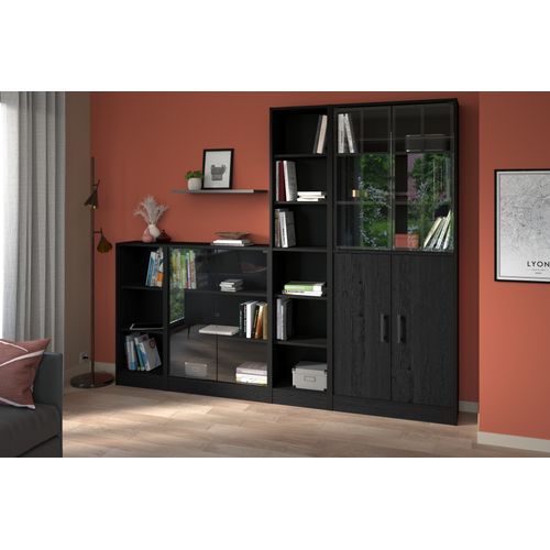 Lot de 2 portes MAYENCE Chêne noir