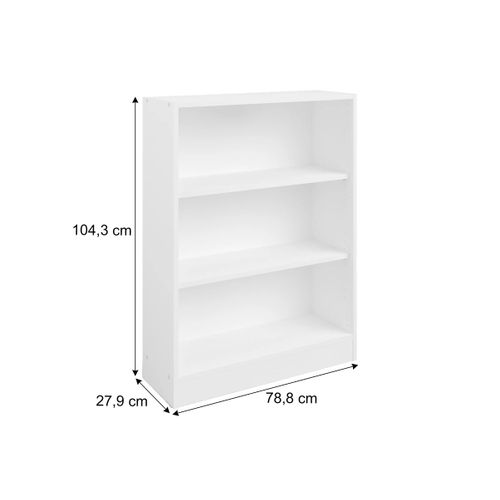 Bibus 2 tablettes MAYENCE Blanc